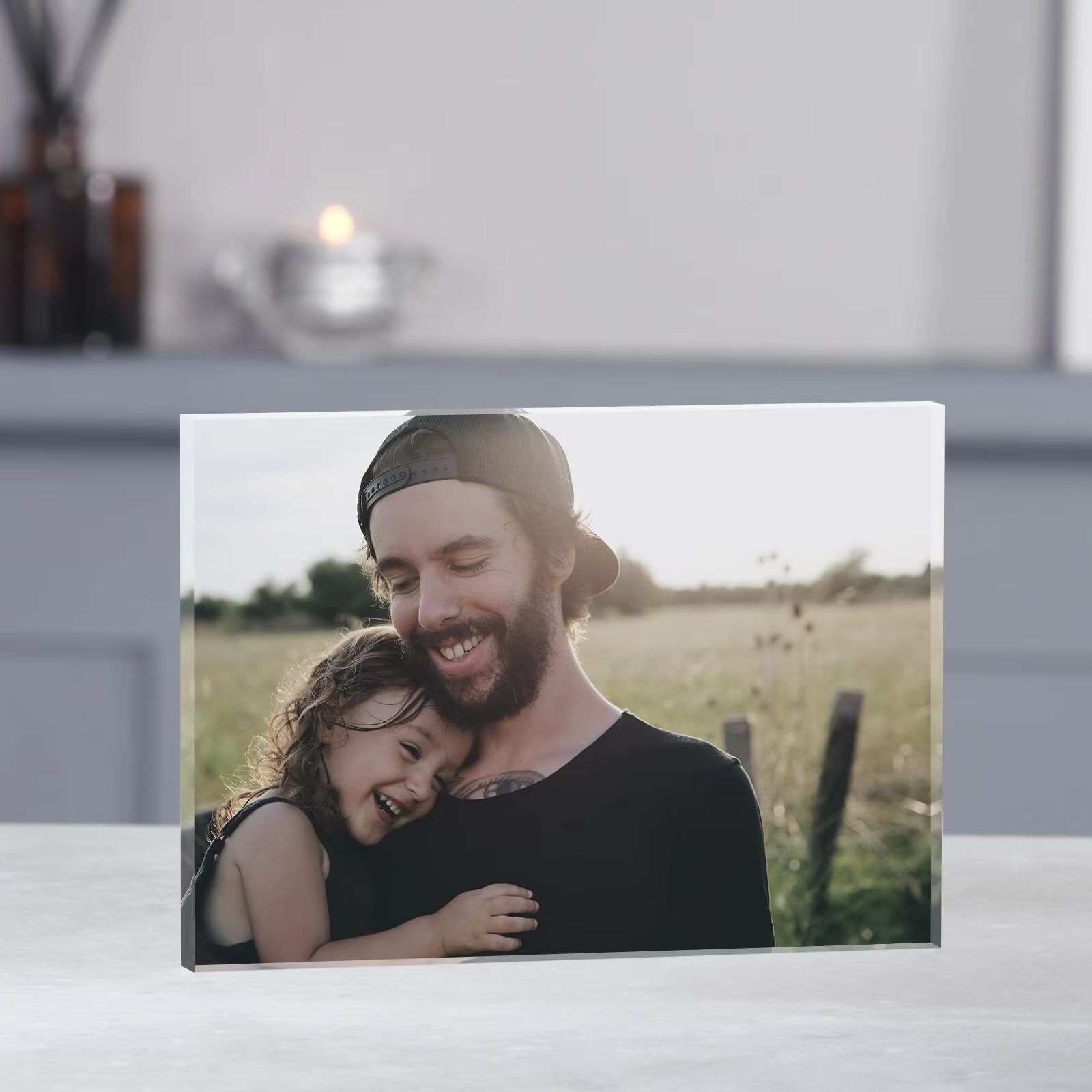 Photo Acrylic Block - Placa de Acrílico Personalizada com Foto,
