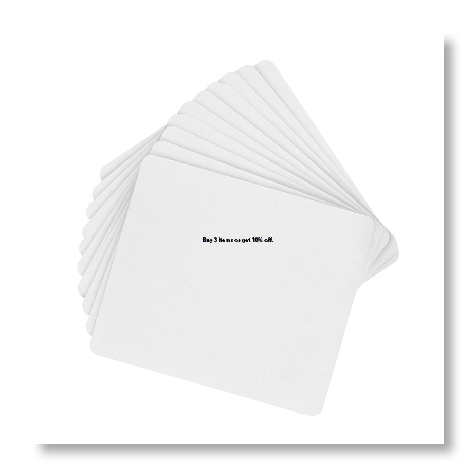 Mouse Pad Blank Sublimation - ✼ 10 unidades de tapetes de