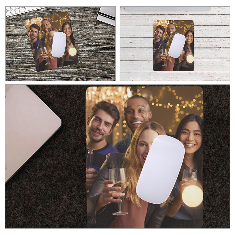 Mouse Pad Blank Sublimation - 4 unidades de tapete de rato