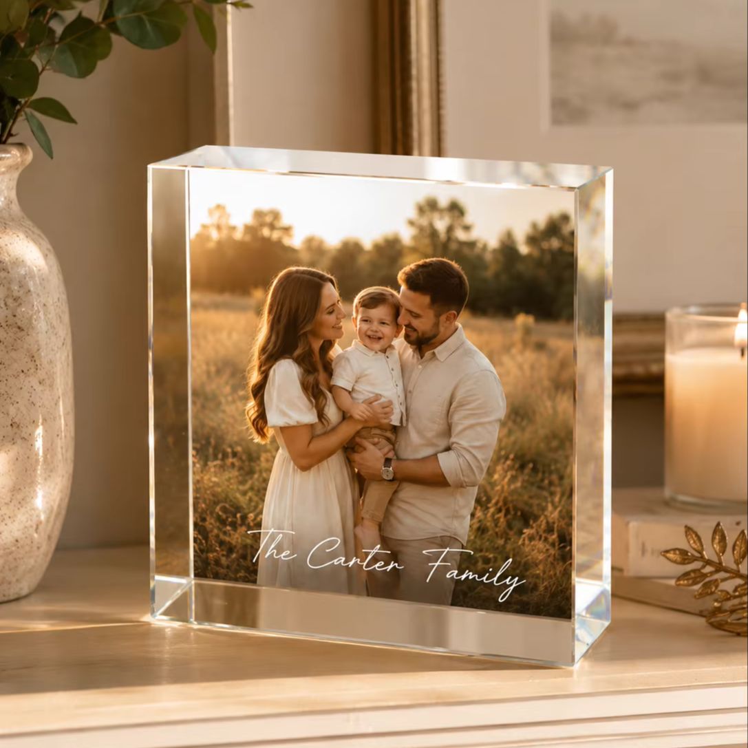 Bloco de Fotos Acrílico Person - Photo Acrylic Block avaliação e preço