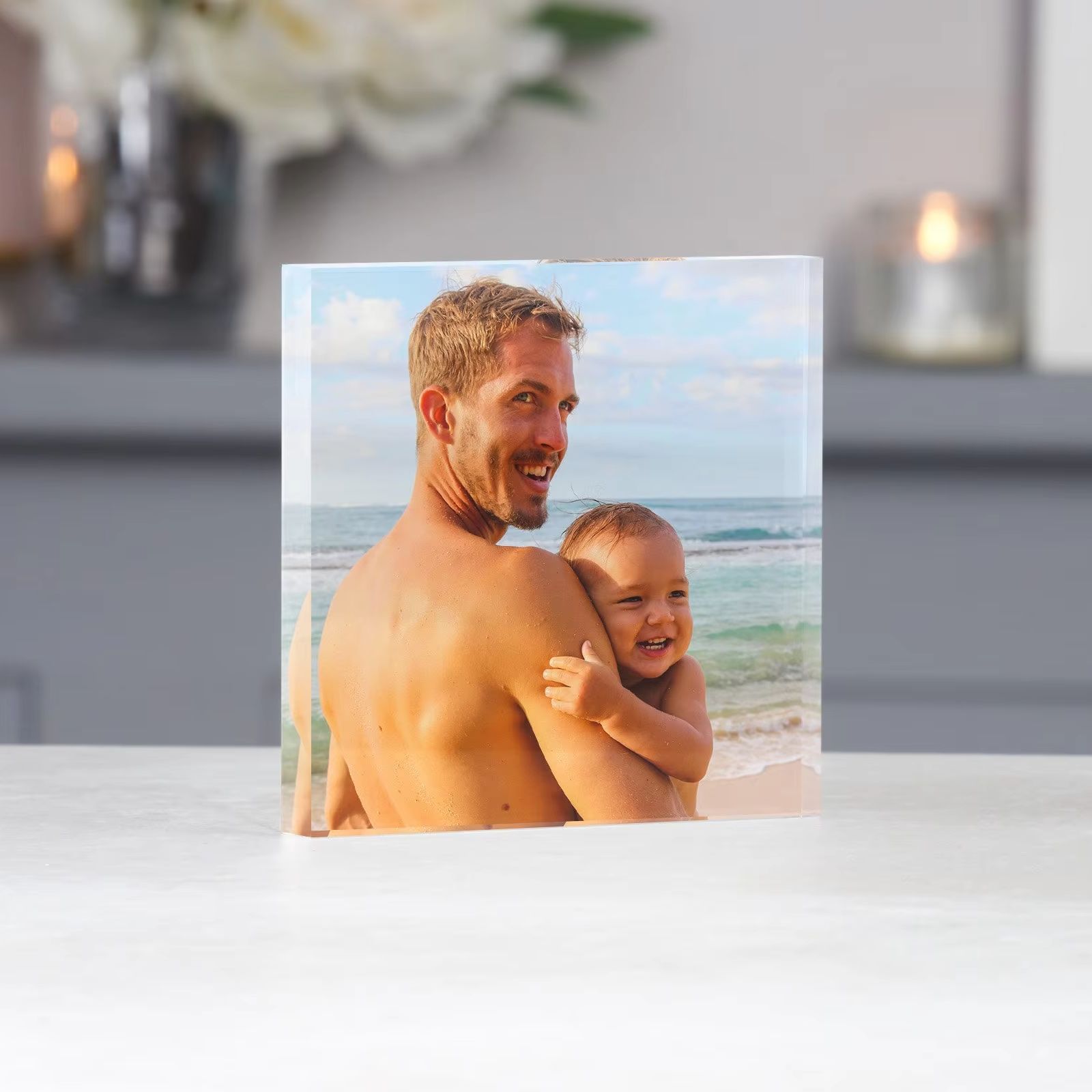 Placa de Acrílico Personalizad - Photo Acrylic Block avaliação e preço