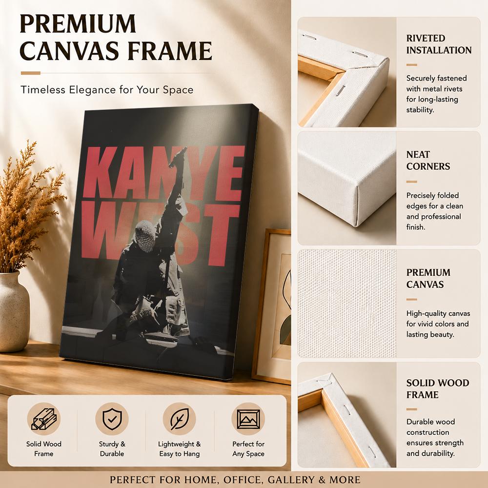 Pintura de Caligrafia do Rappe - Canvas Wrap Ready avaliação e preço