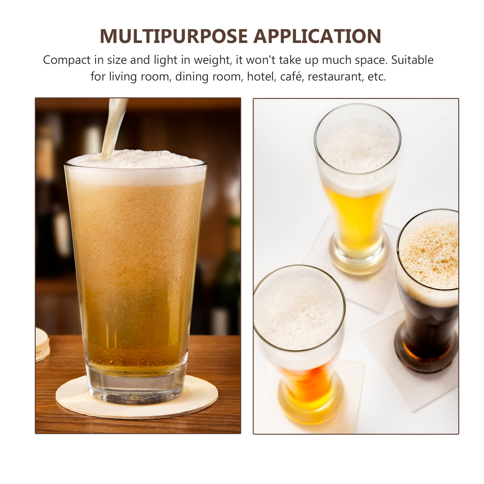 10 unidades de porta-copos em  - Coaster Sublimation Blank avaliação e preço