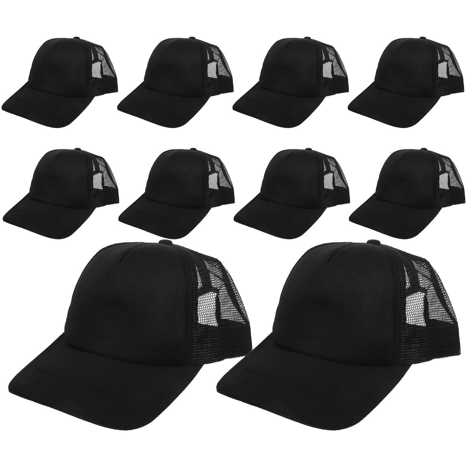 10 bonés de beisebol de malha, - Hat Sublimation Blank avaliação e preço