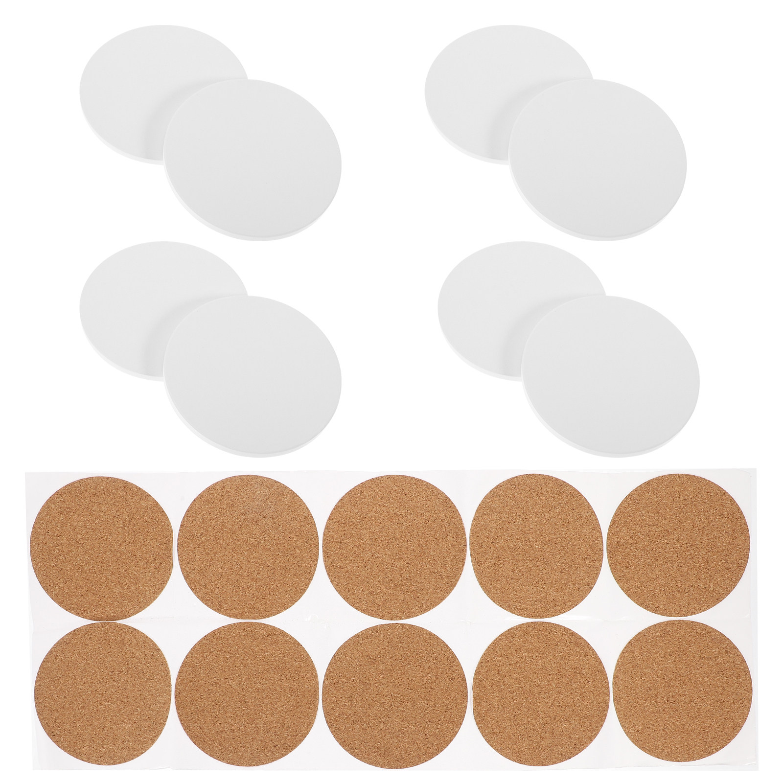 10 Conjuntos de Porta-Copos de - Coaster Sublimation Blank avaliação e preço