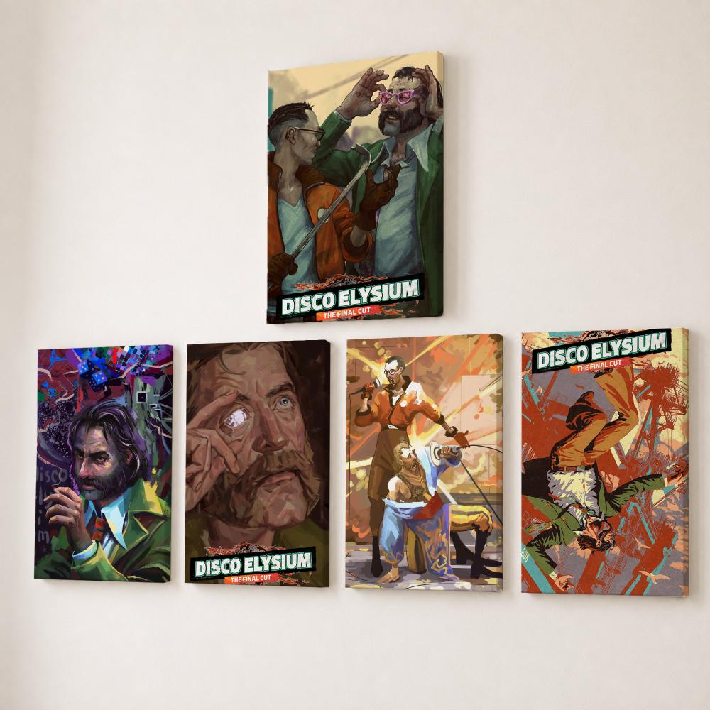 D-Disco Elysium: Pintura de Vi - Canvas Wrap Ready avaliação e preço