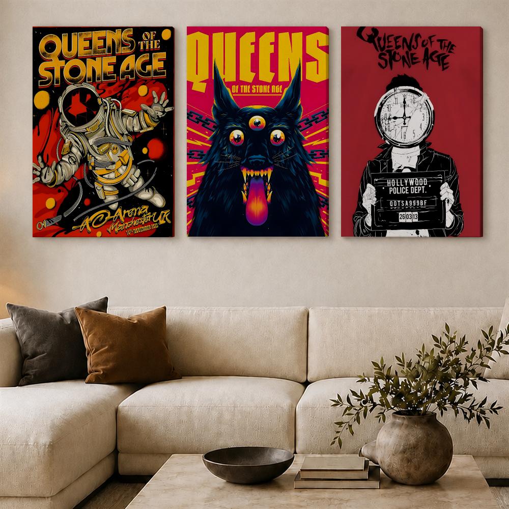 Pôster da banda Q-Queens Of Th - Canvas Wrap Ready avaliação e preço