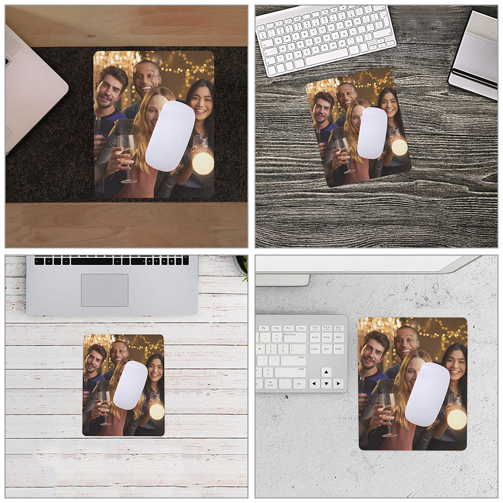 4 unidades de tapete de rato e - Mouse Pad Blank Sublimation avaliação e preço