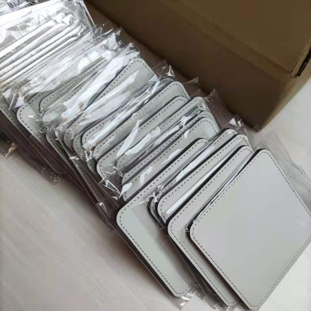 50 unidades/lote 10*10cm Novos - Coaster Sublimation Blank avaliação e preço